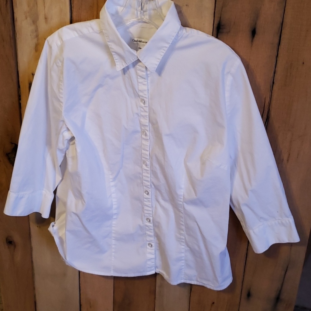 Croft and Barrow button down top